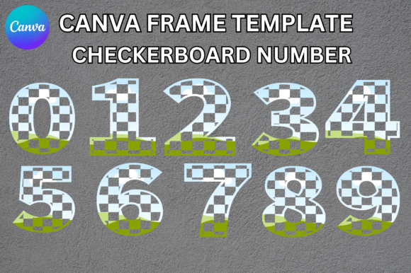 Checkered Number Canva Frame: The Ultimate Guide