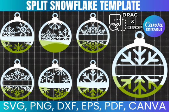 Crafting Memorable Holiday Decor with Split Snowflake Templates