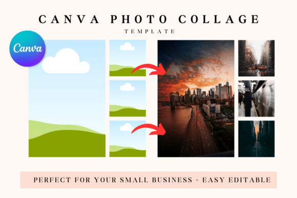 Elevate Your Visuals with Canva Photo Collage Frame Templates