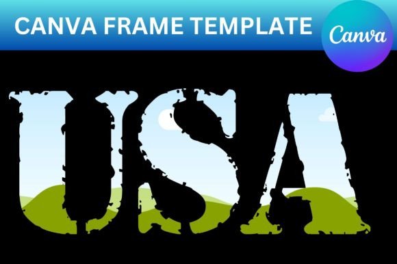 USA Canva Frame Template: Your Secret Weapon for Stunning Designs